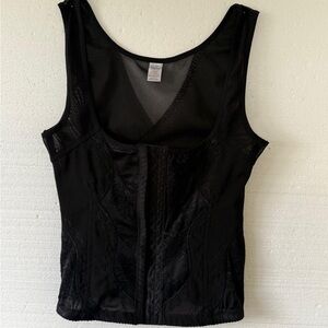Black Sleeveless Corset compression